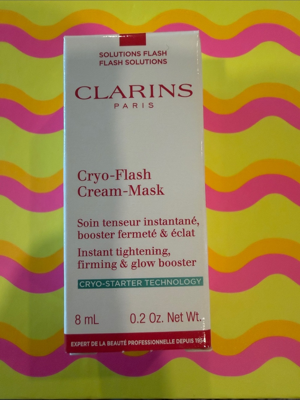 CLARINS CRYO-FLASH CREAM MASK